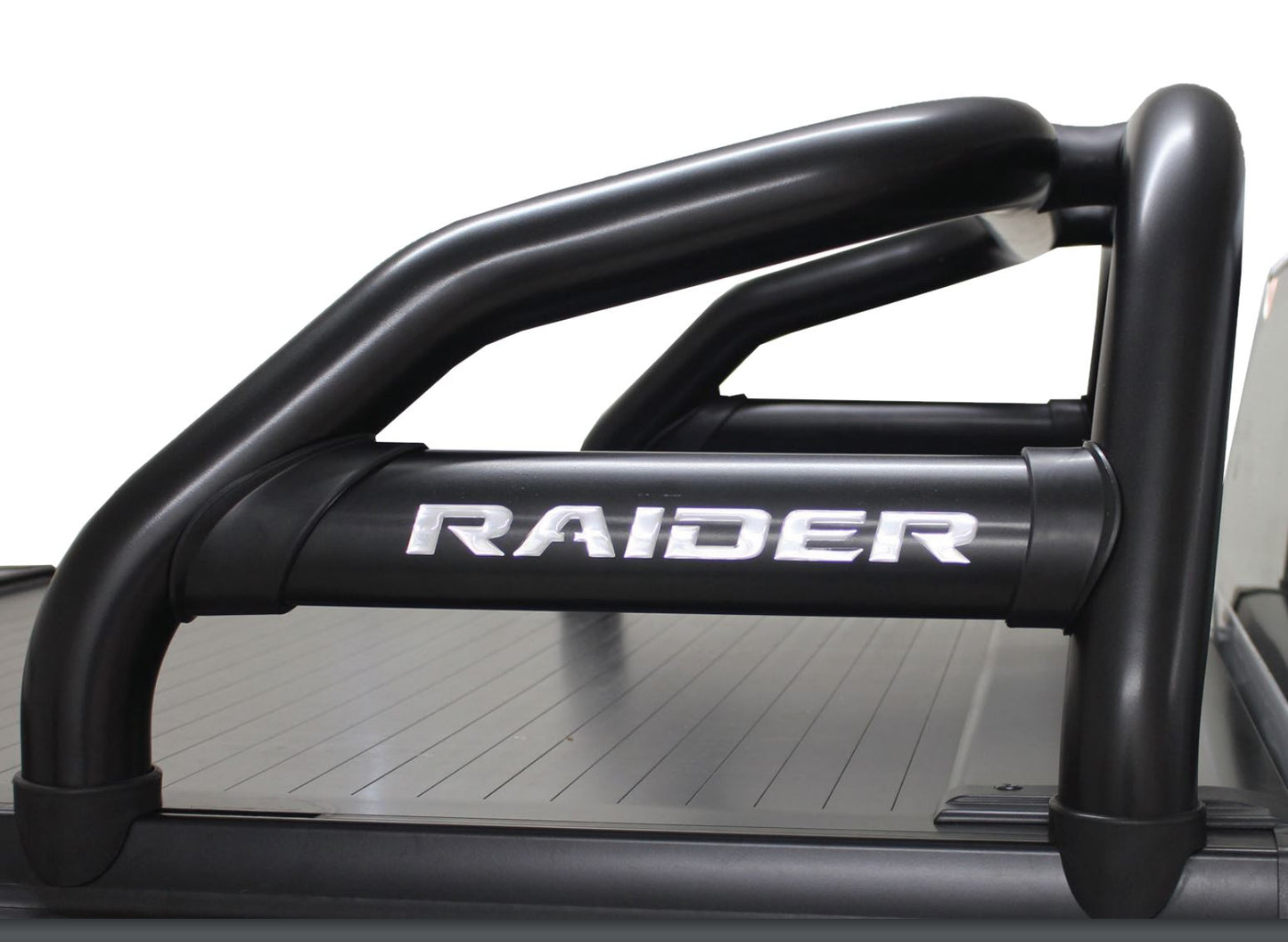 Toyota Hilux Securi-Lid Sports Bar Black Stainless Steel