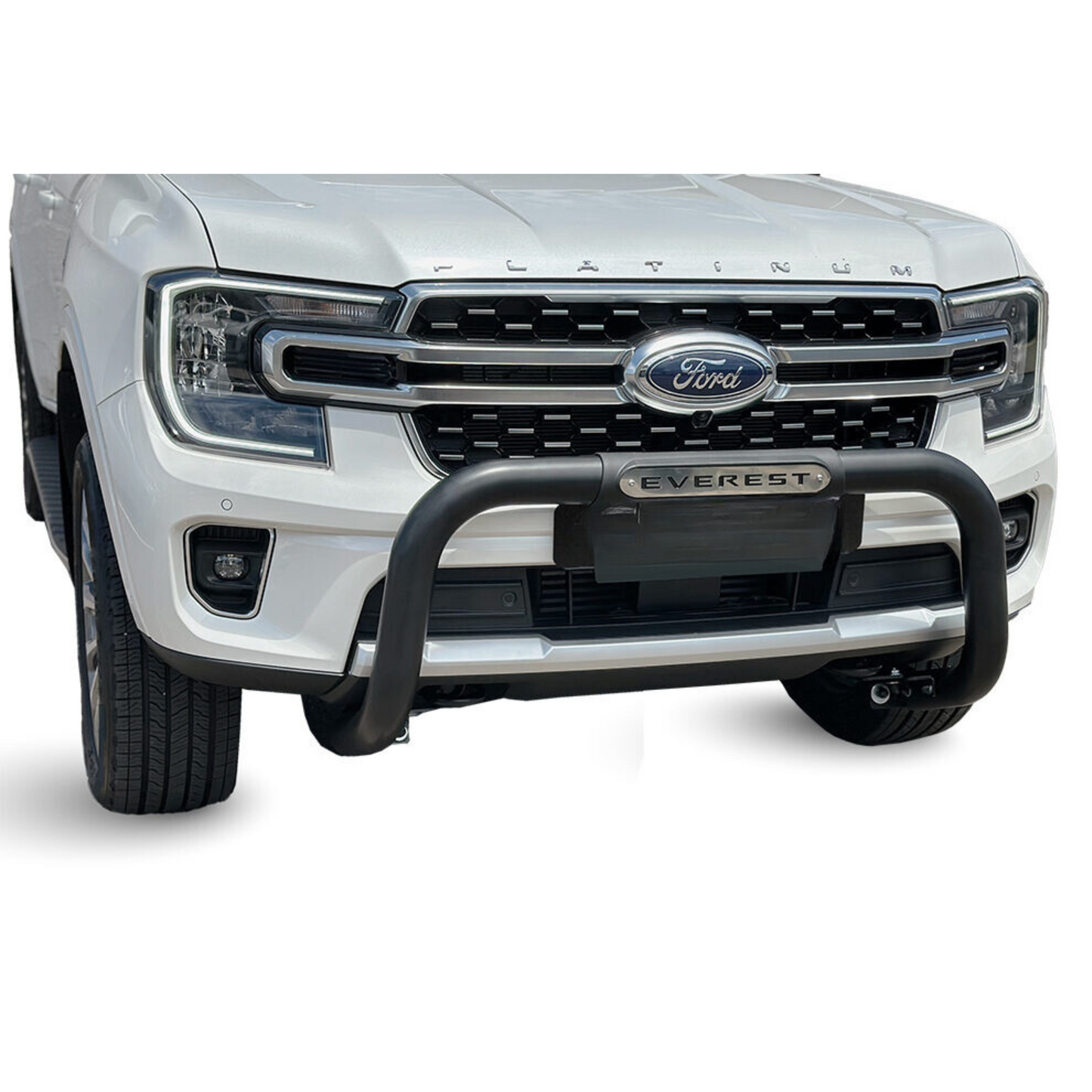 Ford Everest PDC Nudge Bar Black Stainless Steel