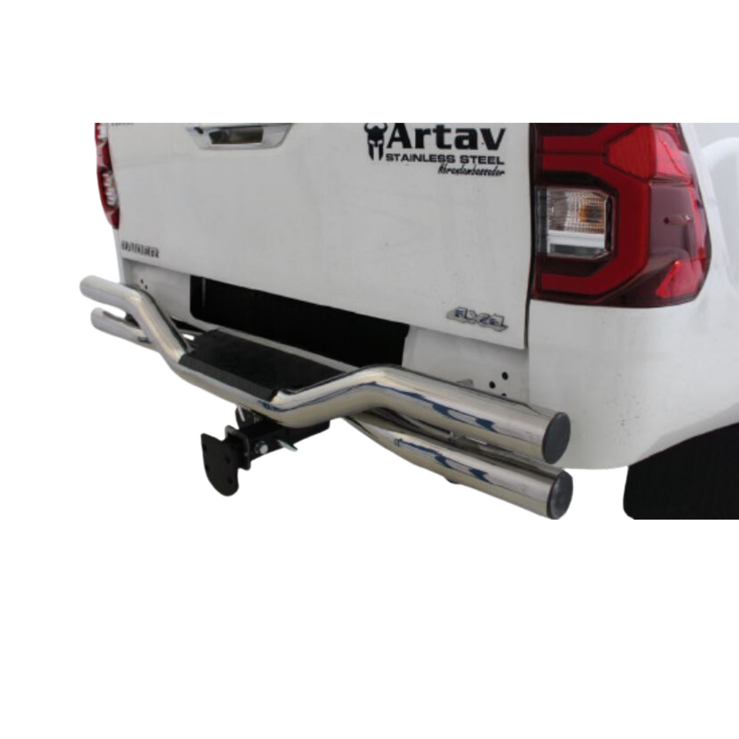 Toyota Hilux Rear Step Stainless Steel