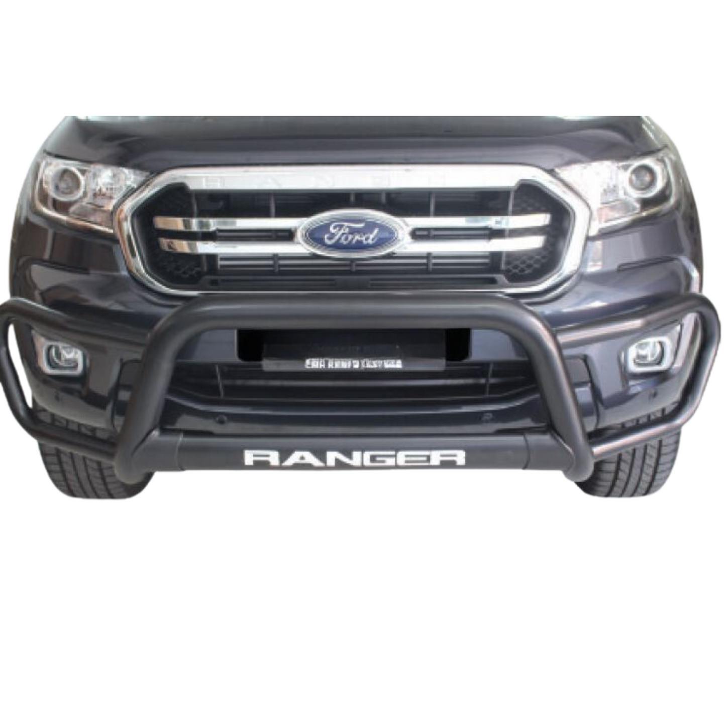 Ford Ranger T6 Tri Bumper Black Stainless Steel