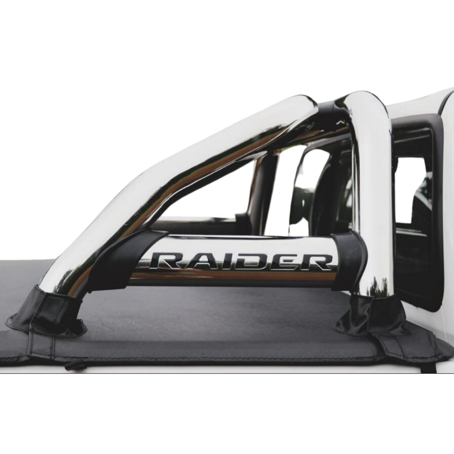 Toyota Hilux 6 Bend Sports Bar with Oval Side Plates Double Cab & Extended Cab Stainless Steel