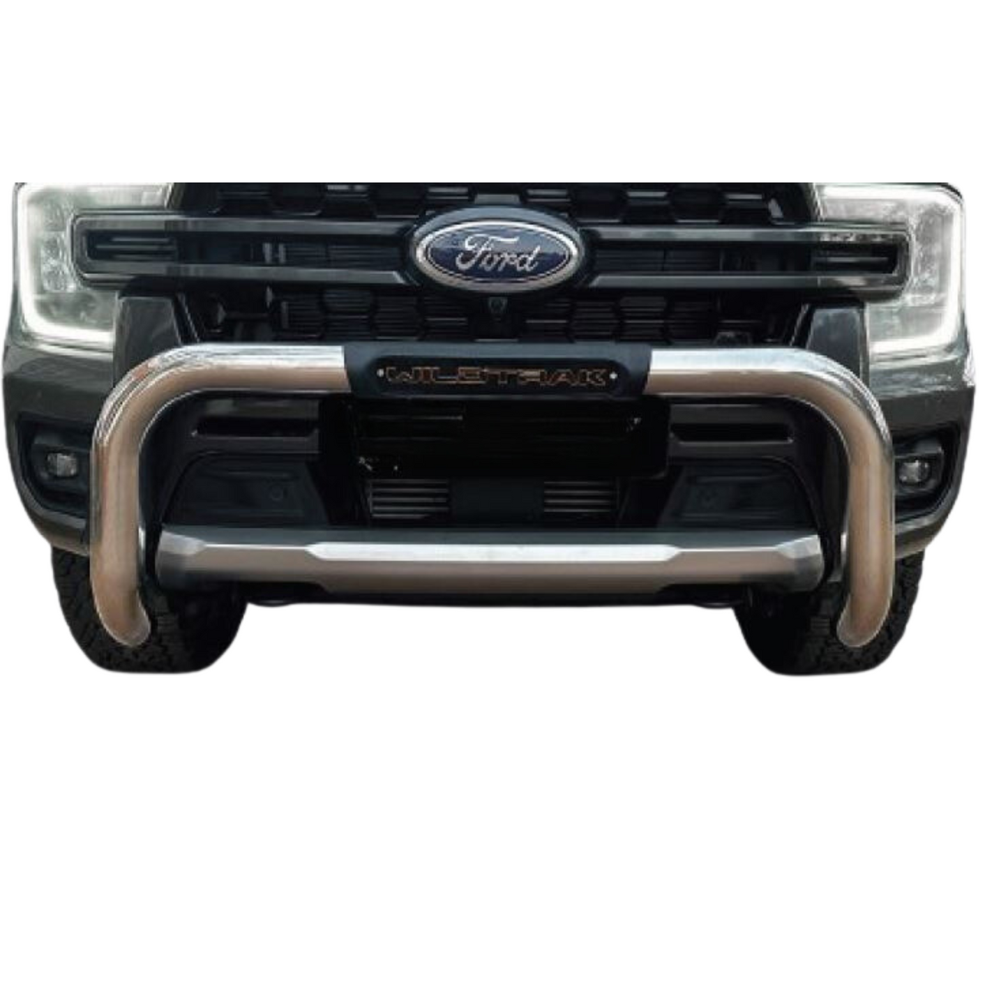 Ford Ranger Next Gen Wildtrak PDC Nudge Bar Stainless Steel