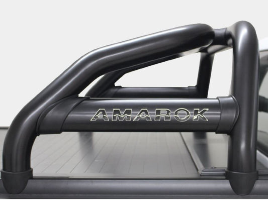 Volkswagen Amarok Securi-Lid Sports Bar Black Stainless Steel