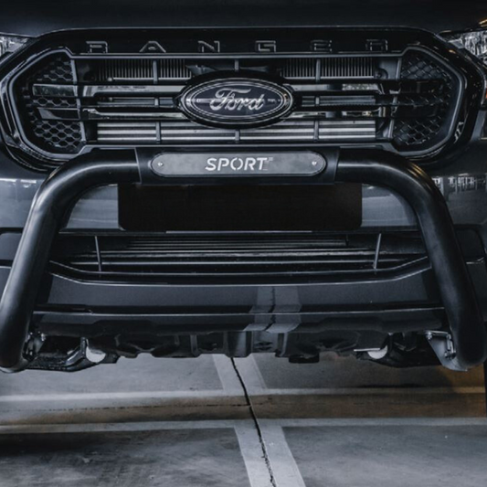 Ford Ranger/Everest PDC Nudge Bar Black Stainless Steel