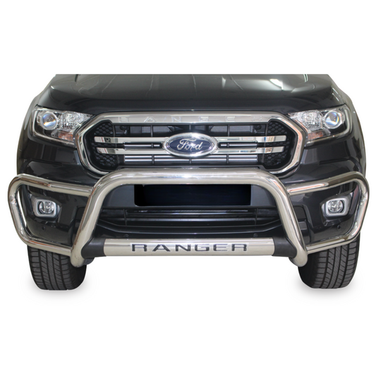 Ford Ranger T6 Facelift Tri Bumper Stainless Steel