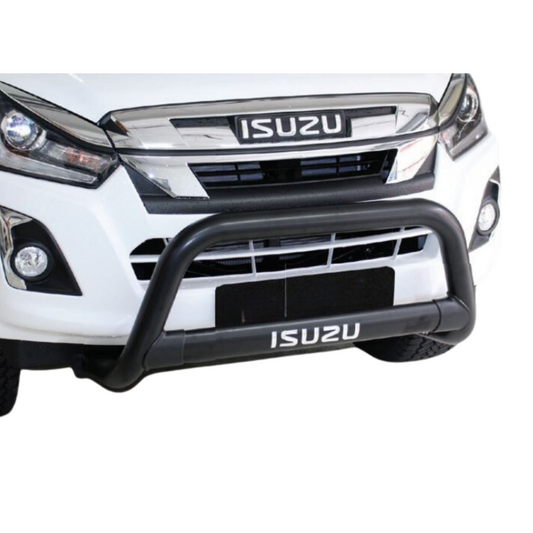Isuzu D-MAX Nudge Bar Black Stainless Steel