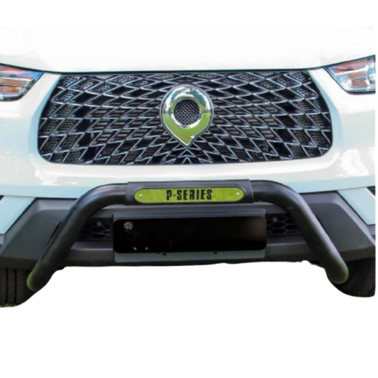 GWM P-Series Nudge Bar Black Stainless Steel