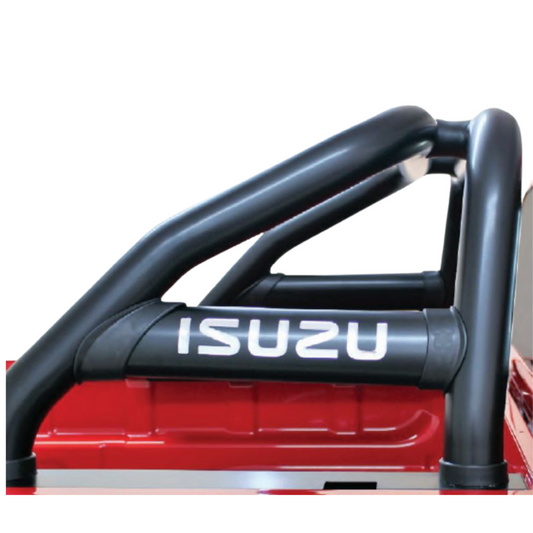Isuzu D-MAX Sports Bar Double and Extended Cab Black Stainless Steel