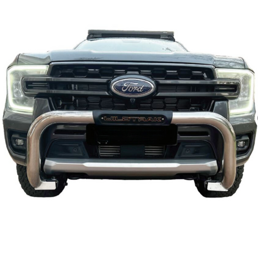 Ford Ranger Next Gen Wildtrak PDC Nudge Bar Stainless Steel