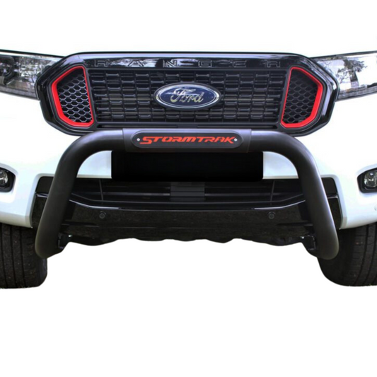 Ford Ranger Stormtrak PDC Nudge Bar Black Stainless Steel