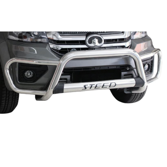 GWM Steed 5 Facelift Tri Bumper Stainless Steel