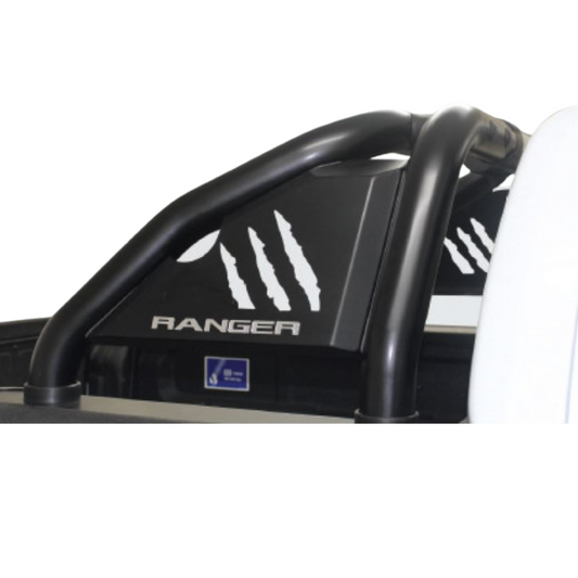 Ford Ranger Raptor Sports Bar Black Stainless Steel