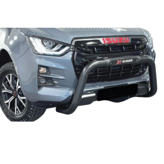 Isuzu Gen 7 X-Rider Nudge Bar Black Stainless Steel