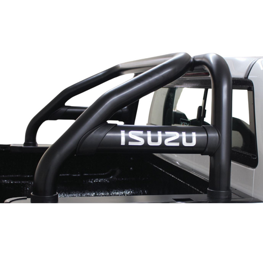 Isuzu D-MAX Sports Bar Single Cab Black Stainless Steel