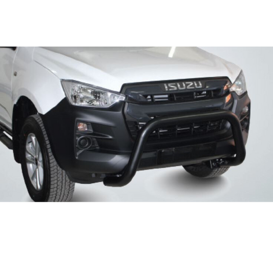Isuzu D-MAX Fleet Nudge Bar Black Stainless Steel