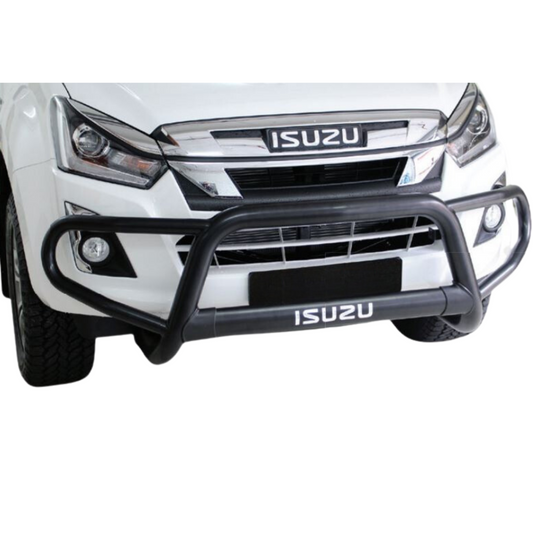 Isuzu D-MAX Tri Bumper Black Stainless Steel