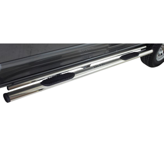 GWM Steed 5 Double Tube Oval Side Steps Stainless Steel