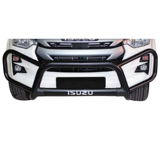 Isuzu D-MAX Gen 7 Tri Bumper Protector Black Stainless Steel