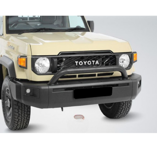 Toyota Landcruiser 70 Series Styling Bar Black Stainless Steel
