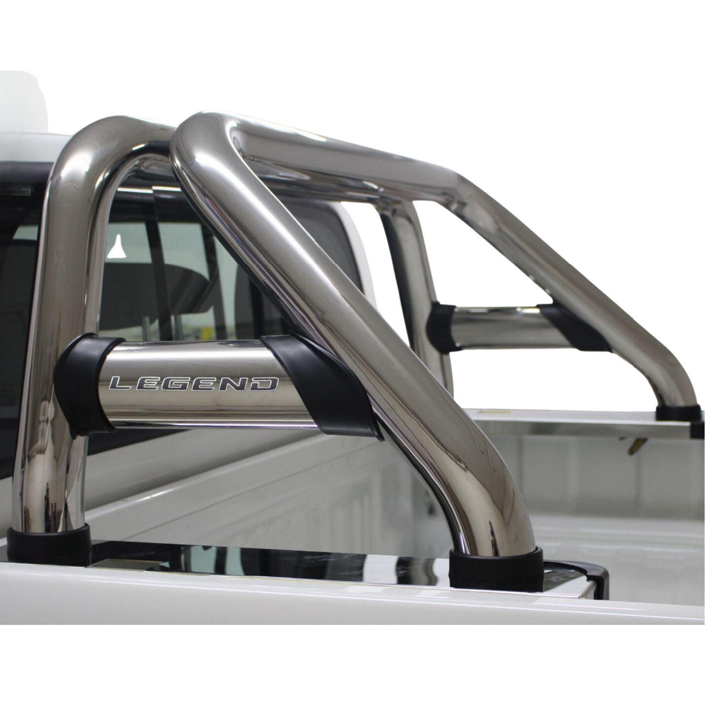 Toyota Hilux Legend Oval Sports Bar Stainless Steel