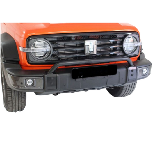 GWM Tank 300 Styling Bar with Spot Light Tabs Black Stainless Steel