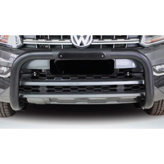 Volkswagen Amarok Facelift PDC Nudge Bar Black Stainless Steel