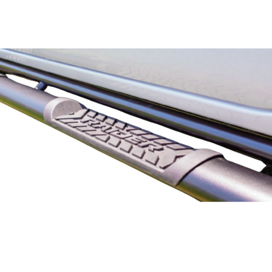 Toyota Hilux Double Cab & Extended Cab Side Steps Black Stainless Steel
