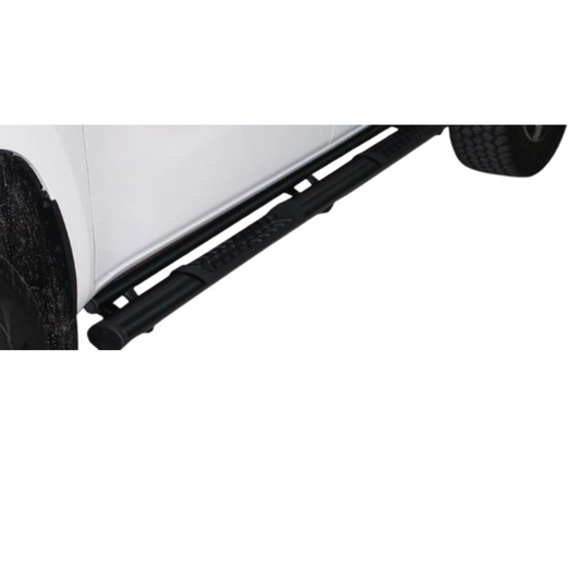 Peugeot Landtrek Side Steps Double Cab Black Stainless Steel